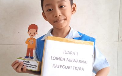 Lomba materi Ramadhan Yayasan Masjid Mujahidin (Lomba mewarnai)